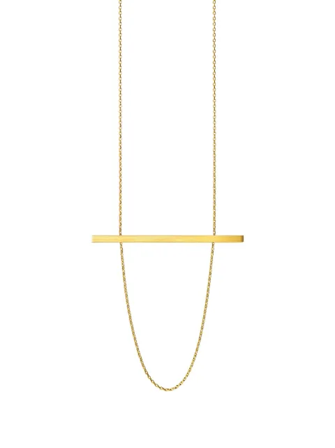 Shihara 18kt yellow gold Bar necklace Gold 01402NY751