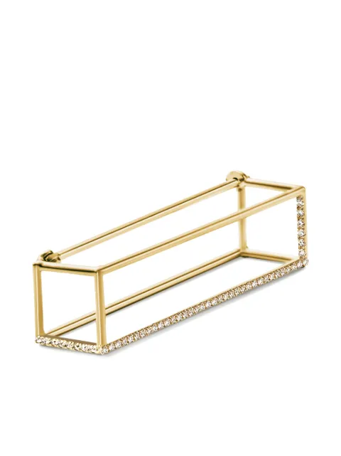 Shihara 18kt yellow gold prism 30 diamond single earring Gold 04302EY300