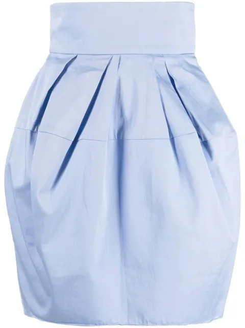 Christian Dior Pre-Owned 2010 high-waisted puffball skirt Blue HOLADIO286A