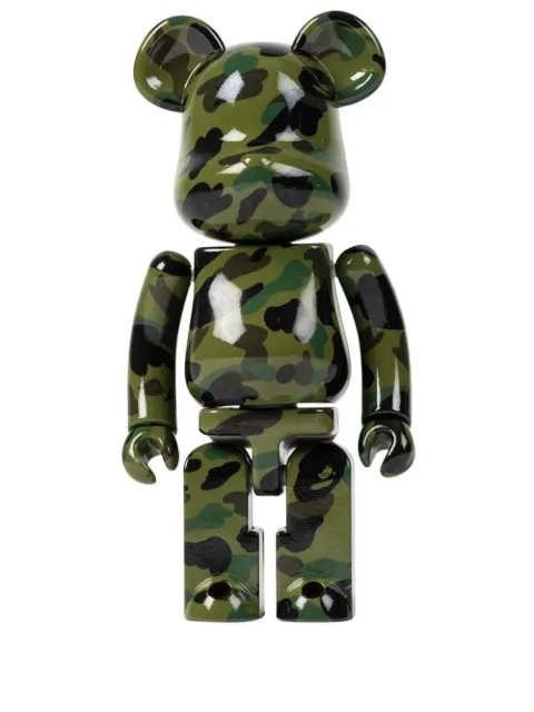 MEDICOM TOY x A BATHING APE 1st Camo Chogokin BE@RBRICK 200% figure Green 4530956600833
