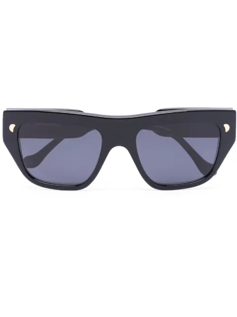 Nanushka oversized-frame tinted-lenses sunglasses Black NU23RSSG00299