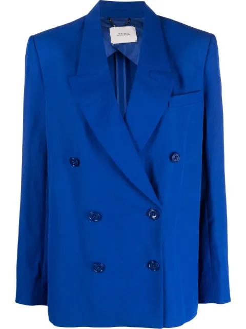 Dorothee Schumacher Summery double-breasted blazer Blue 140102