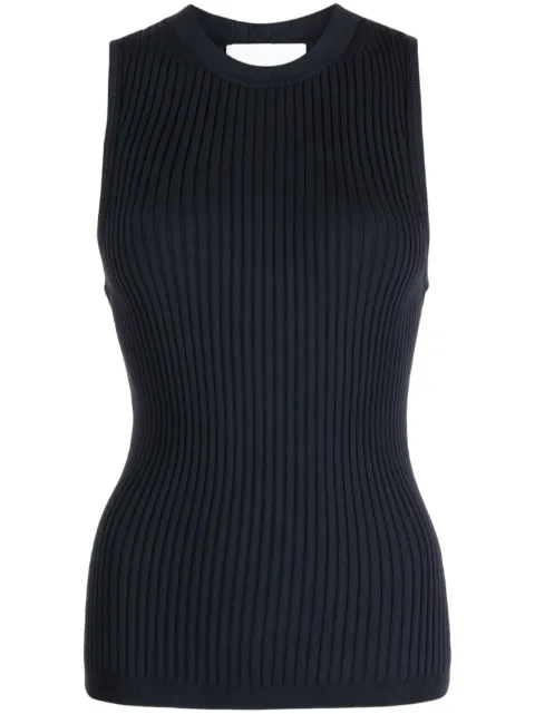 3.1 Phillip Lim sleeveless ribbed-knit top Blue S2317416PVR