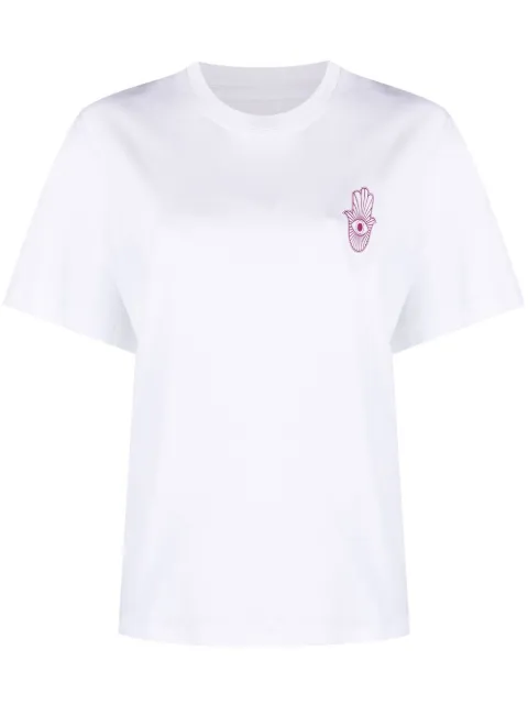 STAND STUDIO motif-print short-sleeve T-shirt White 616448500