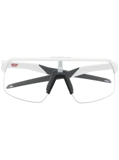 Oakley Sutro Lite shield-frame sunglasses White OO9463