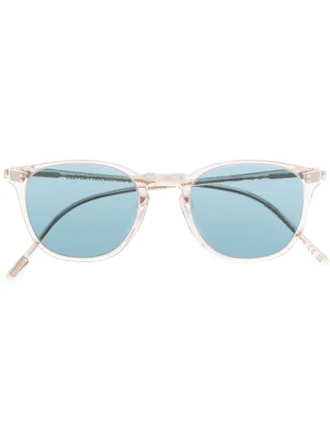 Oliver Peoples transparent-frame sunglasses White OV5491SU