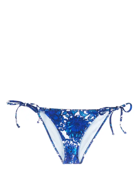 La DoubleJ triangle bikini bottom Blue SWI0004LYC001ANE04