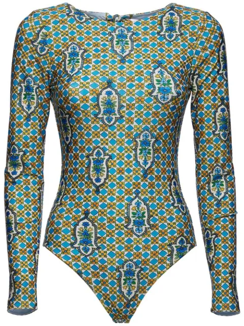 La DoubleJ Santachiara surf suit Blue SWI0001LYC001SNT01
