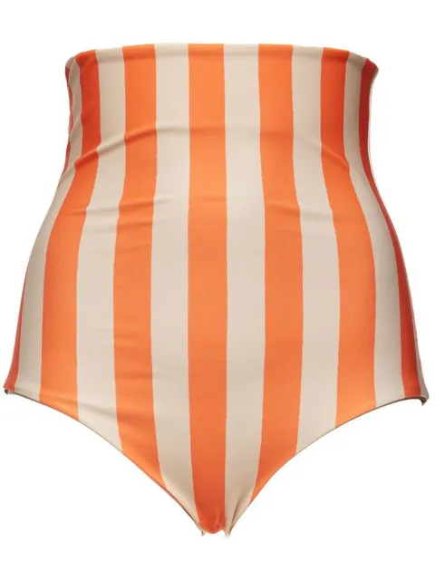 La DoubleJ high-waist bikini brief Orange SWI0031LYC001RIV01