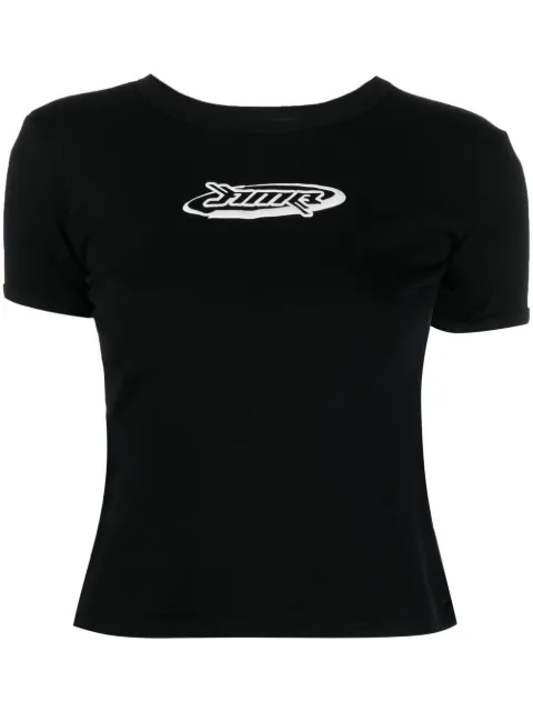 AMBUSH graphic-print t-shirt Black BWAA040S23JER0011001