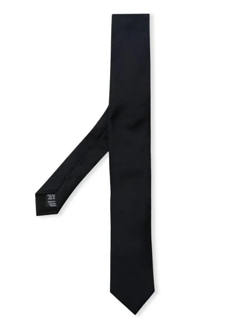 BOSS silk jacquard tie Black 50480284