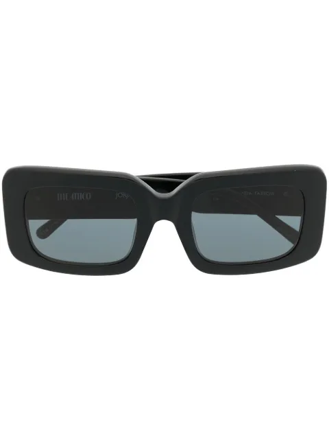 Linda Farrow x The Attico Jorja square-frame sunglasses Black JORJA