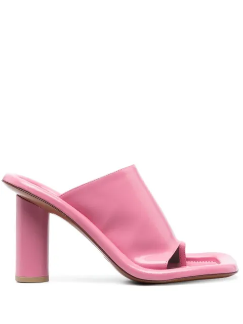 AMBUSH Cushion sandals Pink BWIJ001S23LEA0013000