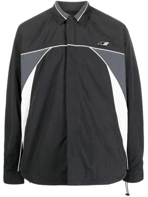 AMBUSH nylon polo shirt Black BMGA071S23FAB0011006