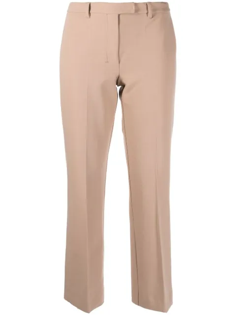 'S Max Mara cropped straight-leg trousers Neutrals 2391310331600
