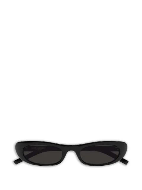 Saint Laurent Eyewear oval-frame sunglasses Black SL557SHADE001