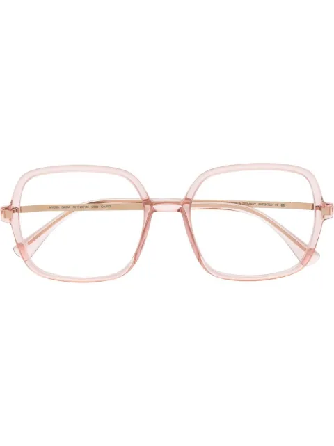 Mykita square-frame glasses Pink SAIMA