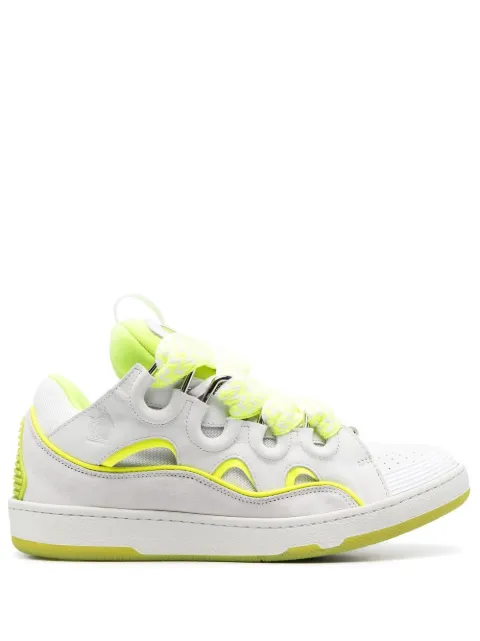 Lanvin Curb low-top sneakers White FMSKRK11DRAPP23