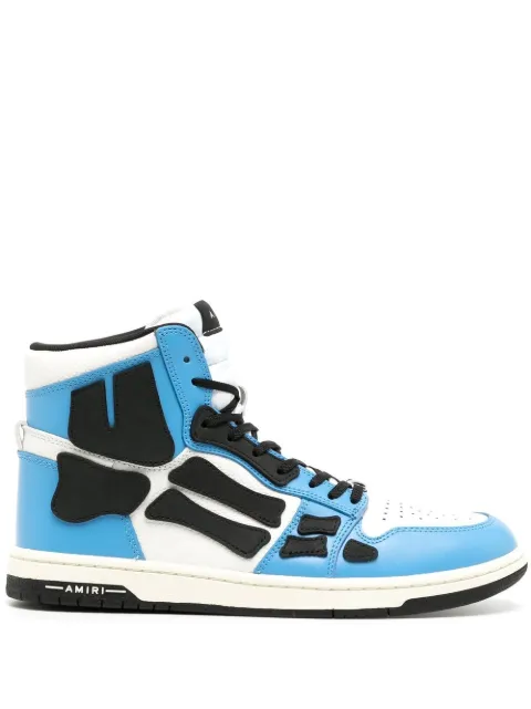 AMIRI Skel Top Hi leather sneakers Blue PS23MFS002990