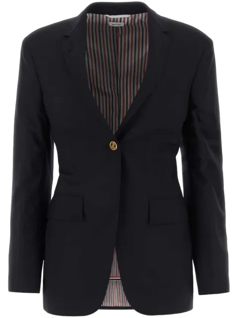 Thom Browne 4-Bar single-breasted wool blazer Blue FBC862A06146