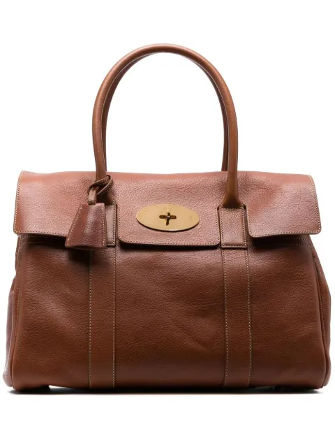 Mulberry Bayswater leather tote bag Brown HH7941275G110