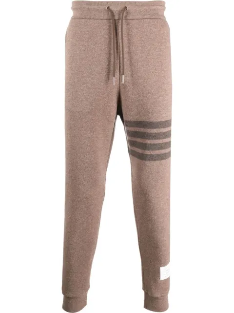 Thom Browne 4-Bar wool track pants Brown MJQ179AJ0088
