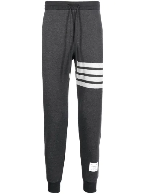 Thom Browne signature 4-bar stripe track pants Grey MJQ008H00535