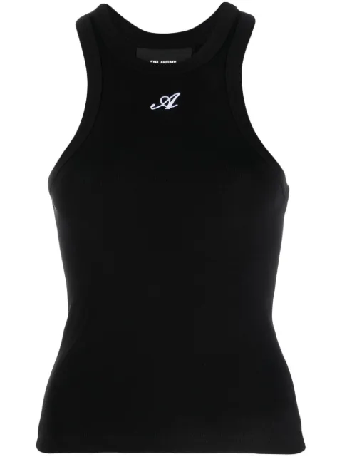 Axel Arigato Signature racerback vest Black A0803002