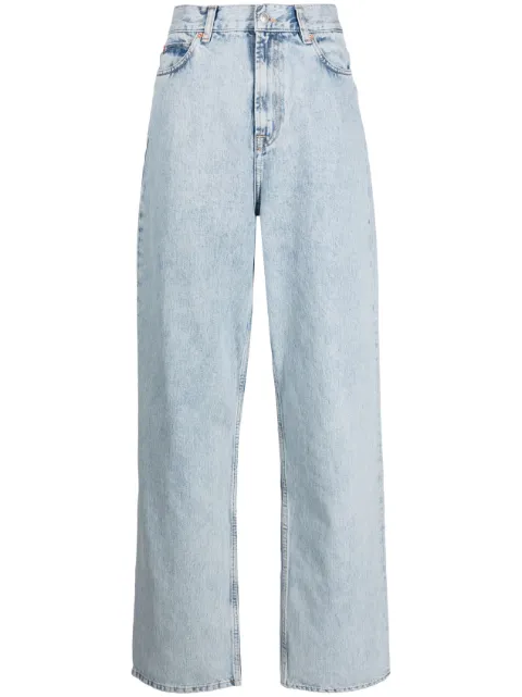 WARDROBE.NYC low-rise straight-leg jeans Blue W2048PC