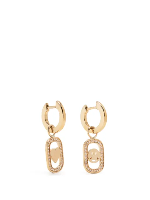 Sydney Evan 14kt yellow gold Icon diamond earrings Gold EC1122