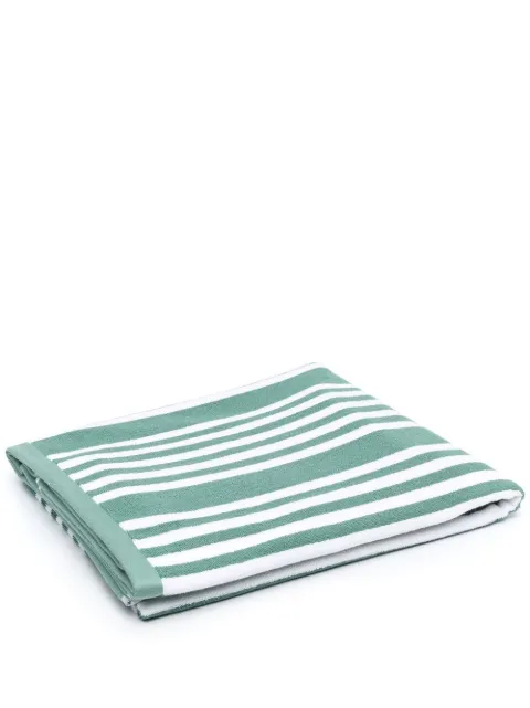 Soho Home embroidered-logo cotton pool towel Green 72839069