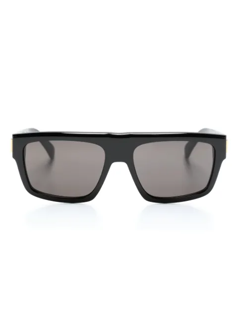 Dunhill tinted-lenses rectangle-frame sunglasses Black DU0055S