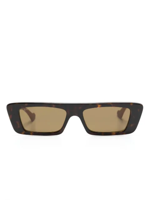 Gucci Eyewear square-frame colour-block sunglasses Black GG1331S003