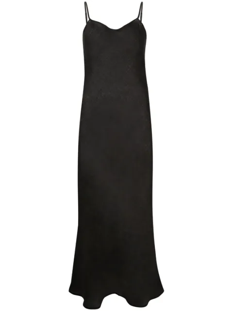 Baserange Dydine midi dress Black DRDYSL000