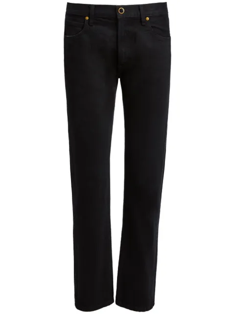 KHAITE The Kyle straight-leg jeans Black 1038092092