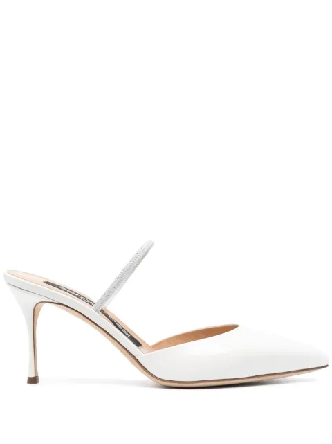 Sergio Rossi Godiva mules White A73273MVIV01
