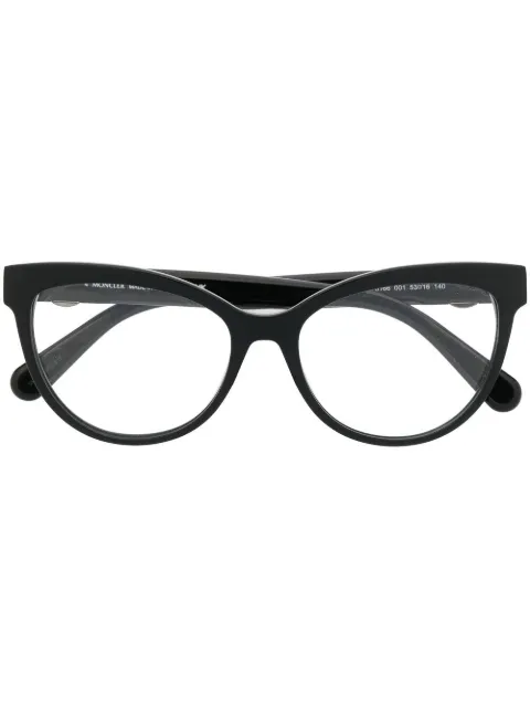 Moncler Eyewear round-frame glasses Black ML5166