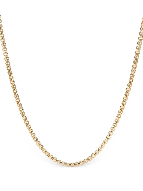 David Yurman 18kt yellow gold Box Chain necklace (2.7mm) Gold CH0445M8824