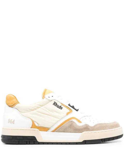 RHUDE Racing lace-up sneakers White RHFW22FO10604036