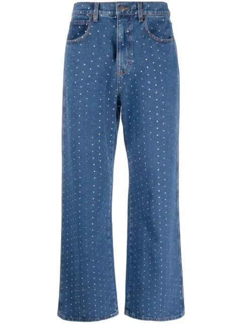 Giuseppe Di Morabito crystal-embellished jeans Blue PS23002DNC234