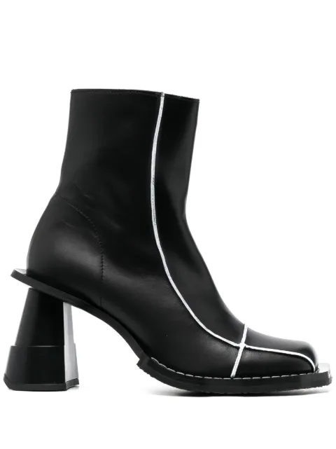 Henrik Vibskov Elle Driver 90mm leather boots Black SS23STUDIOA908
