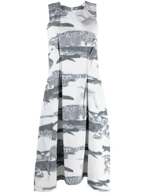 Henrik Vibskov New Free midi dress White SS23STUDIOF318