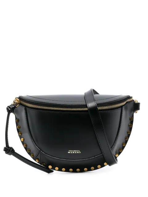 ISABEL MARANT Skano leather belt bag Black BJ000200M003M