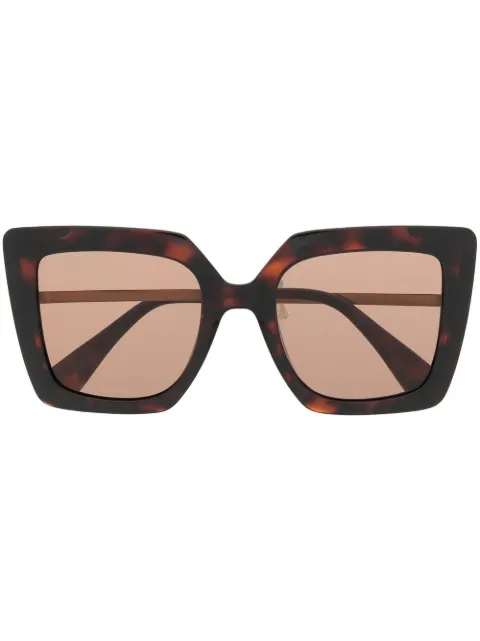 Max Mara Eyewear butterfly-frame sunglasses Brown MM0051