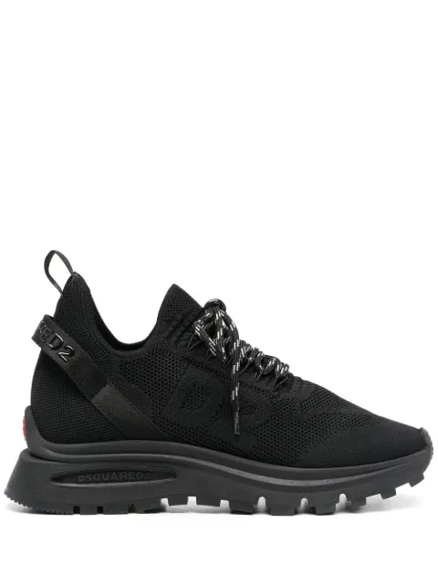 DSQUARED2 Harren logo-jacquard sneakers Black SNM021159204353