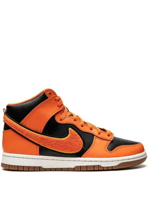 Nike Dunk High "Chenille - Safety Orange" sneakers Black DR8805