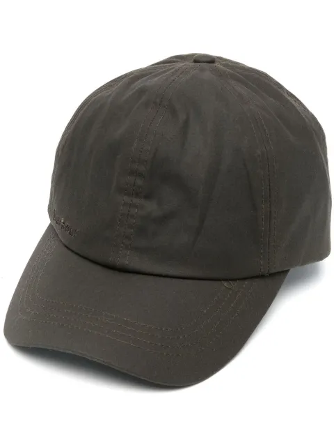 Barbour embroidered-logo baseball cap Brown MHA0005OL71