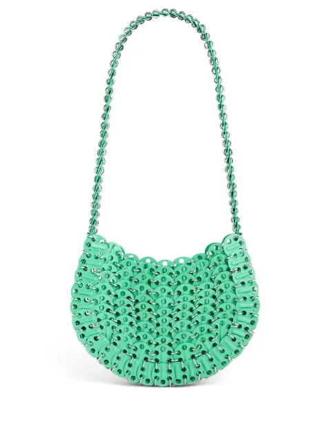 Rabanne Moon 1969 shoulder bag Green 23PSS0337MET421