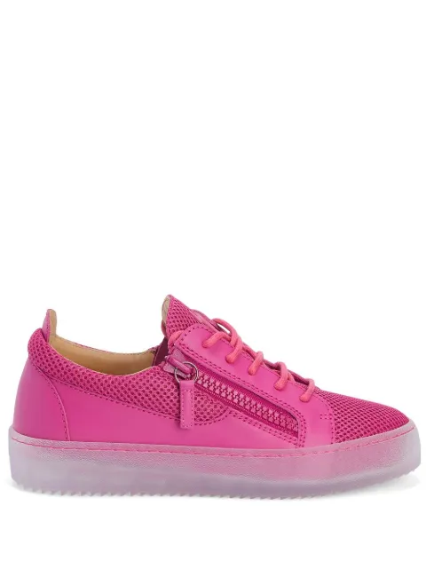 Giuseppe Zanotti Gail lace-up sneakers Pink RS30040002