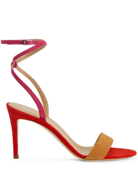 Giuseppe Zanotti 85mm Erwan sandals Red E200112H02